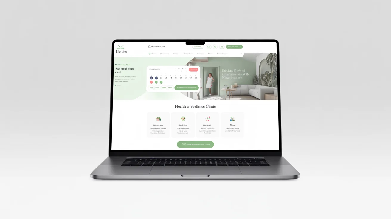 Vitality Health Clinic website design